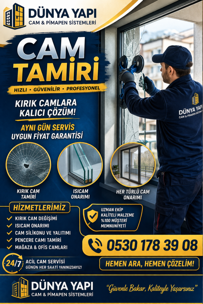 Yeşilköy Cam Tamiri 530 178 39 08 Camcı