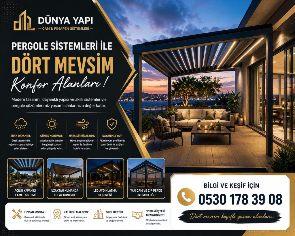 Sefaköy Pergola Sistemleri 