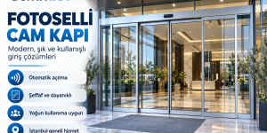 Ayazağa fotoselli kapı alıcısı ve sensör sistemi