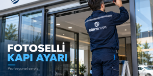 Haramidere fotoselli kapı sensör ve hız ayarı