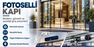 Haramidere fotoselli cam kapı sistemi
