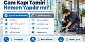 Cam Kapı Tamiri Hemen Yapılır mı?