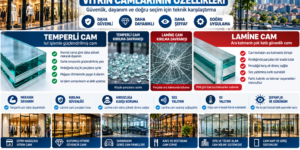 TEMPERLİ VE LAMİNE VİTRİN CAMLARININ ÖZELLİKLERİ